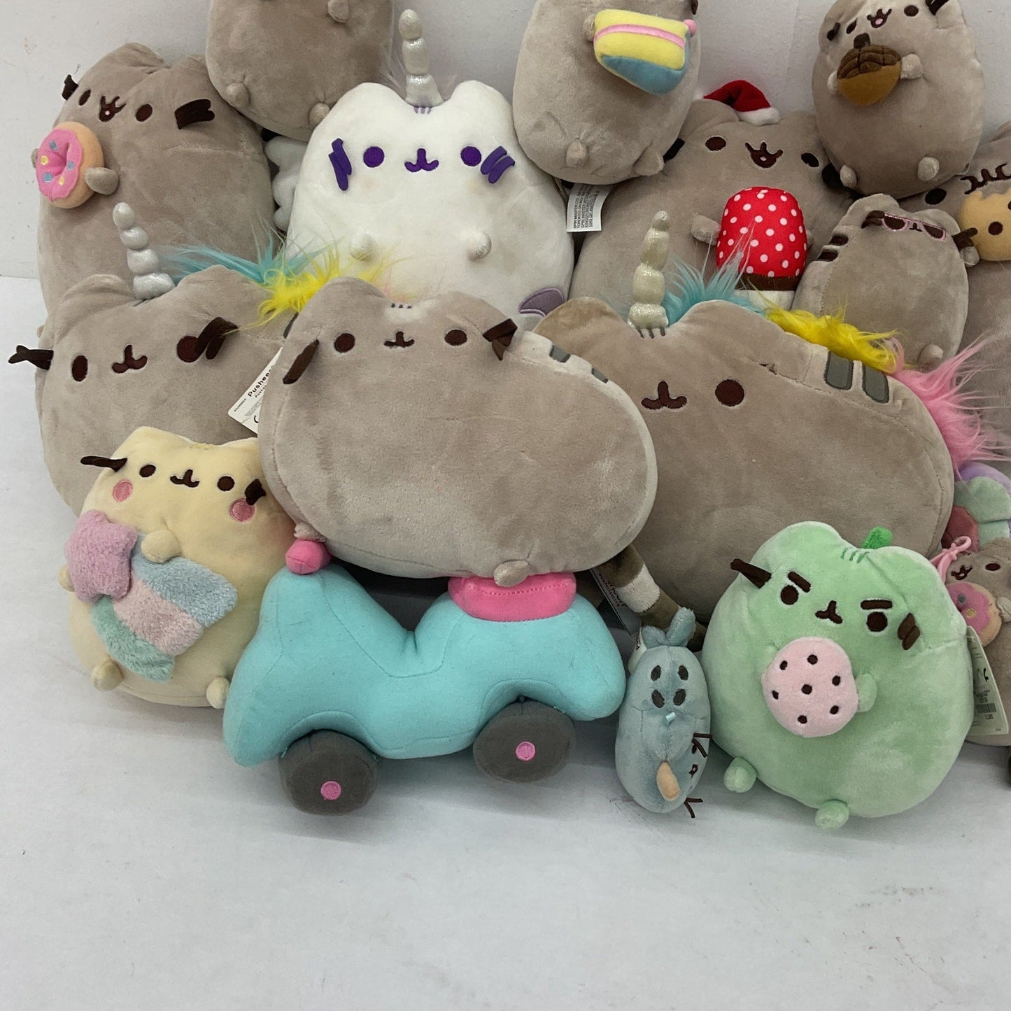 Assorted Designs Preowned Pusheen the Cat Kitty Plush Doll Stuffed LOT CUTE Soft - Warehouse Toys