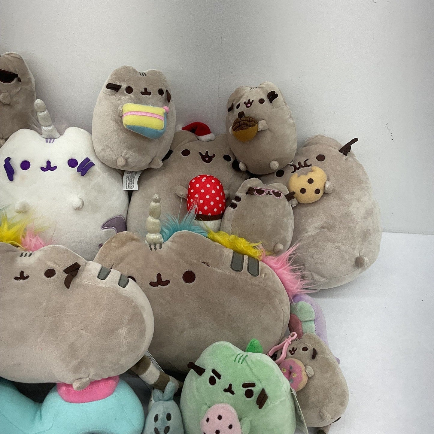 Assorted Designs Preowned Pusheen the Cat Kitty Plush Doll Stuffed LOT CUTE Soft - Warehouse Toys