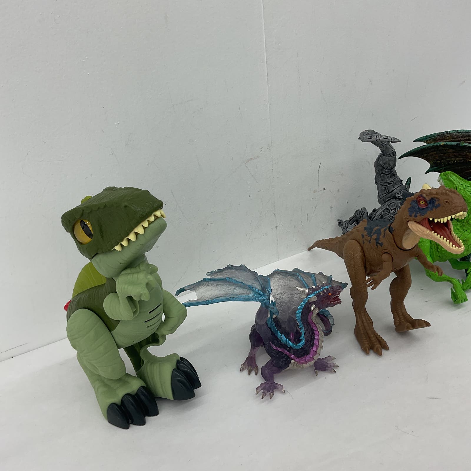 Assorted Used LOT Jurassic Park & Other Dinosaur Toy Action Figures T-Rex Boys - Warehouse Toys