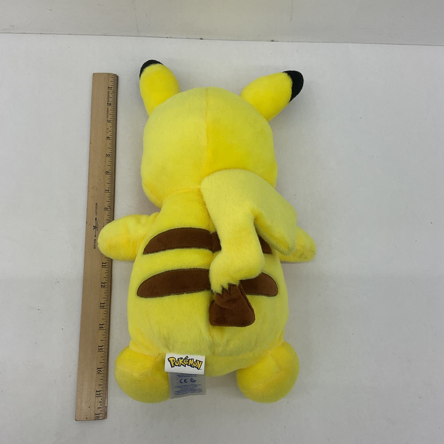 BABW Build A Bear Workshop Pokemon Soft Cuddly Pikachu Plush Doll Toy Stuffed - Warehouse Toys