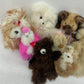 Babypaca & Others Tourist Souvenirs Alpaca Real Fur Stuffed Bears Preowned LOT - Warehouse Toys