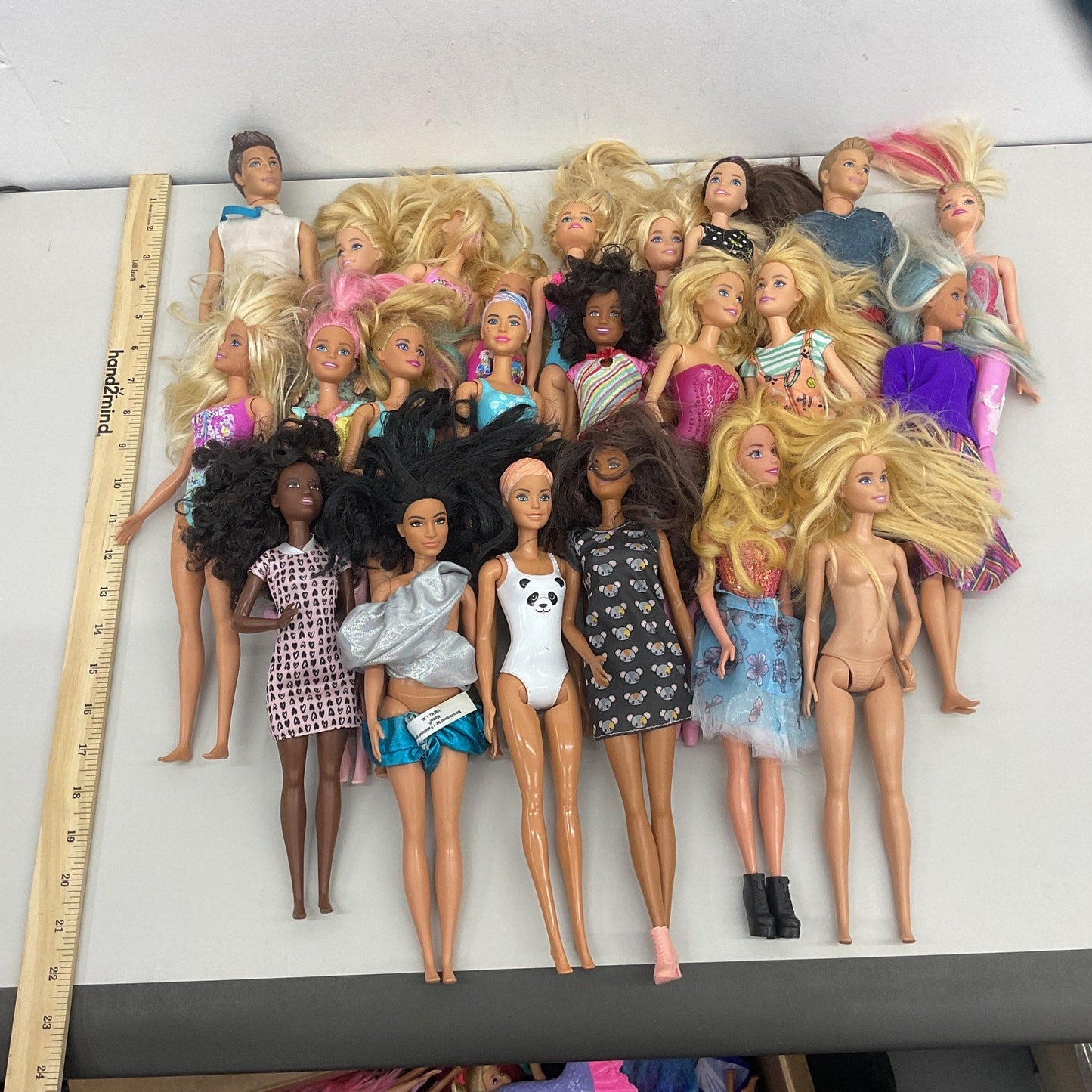 Barbie Wholesale Preowned Mattel Dolls Collection Lot Bulk 27 Pounds - Warehouse Toys