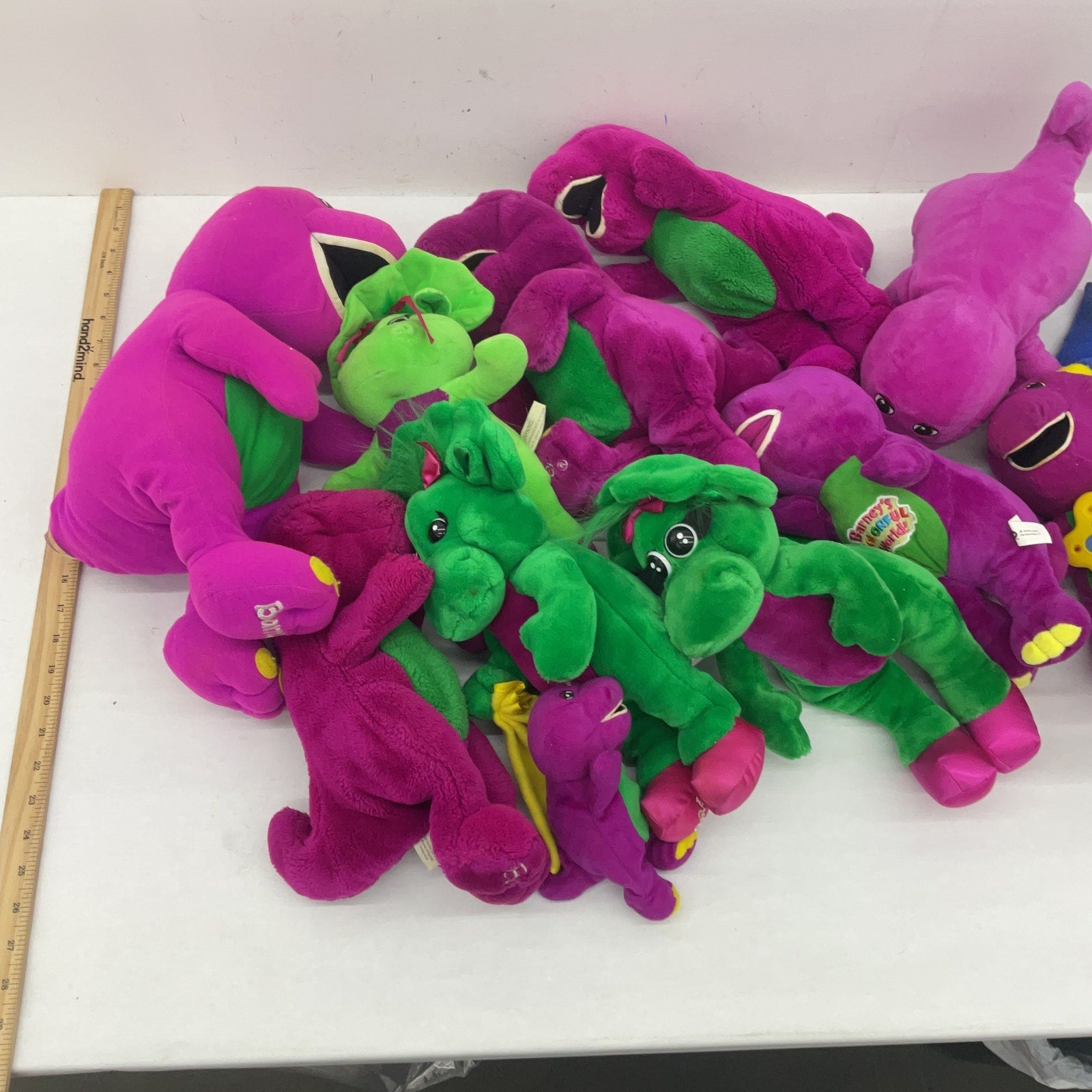 Barney the Purple Dinosaur & Friends Baby Bop Stuffed Plush LOT 12 lbs Preowned - Warehouse Toys