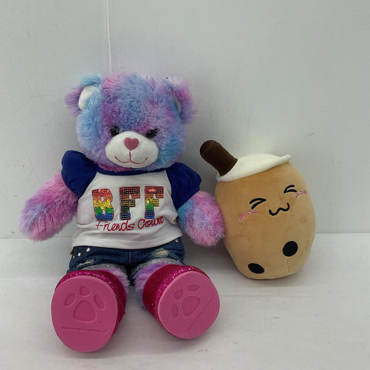 Best Friends BFF Build-A-Bear Purple Stuffed Animal Plush - Warehouse Toys