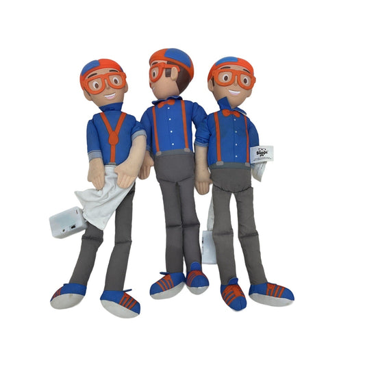 Blippi Character Plush LOT 3 - Warehouse Toys