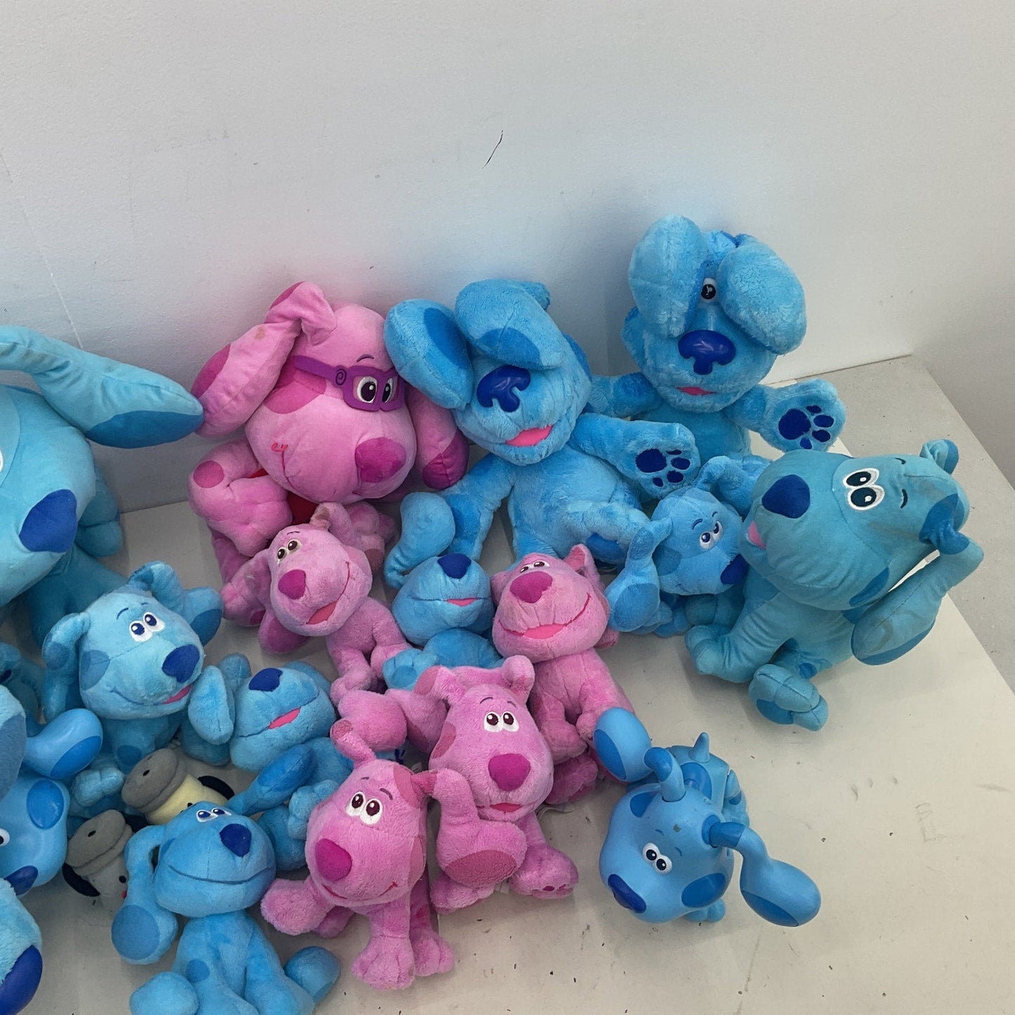 Blues Clues 13Lbs Lot Nickelodeon Blue Stuffed Animal Preowned - Warehouse Toys