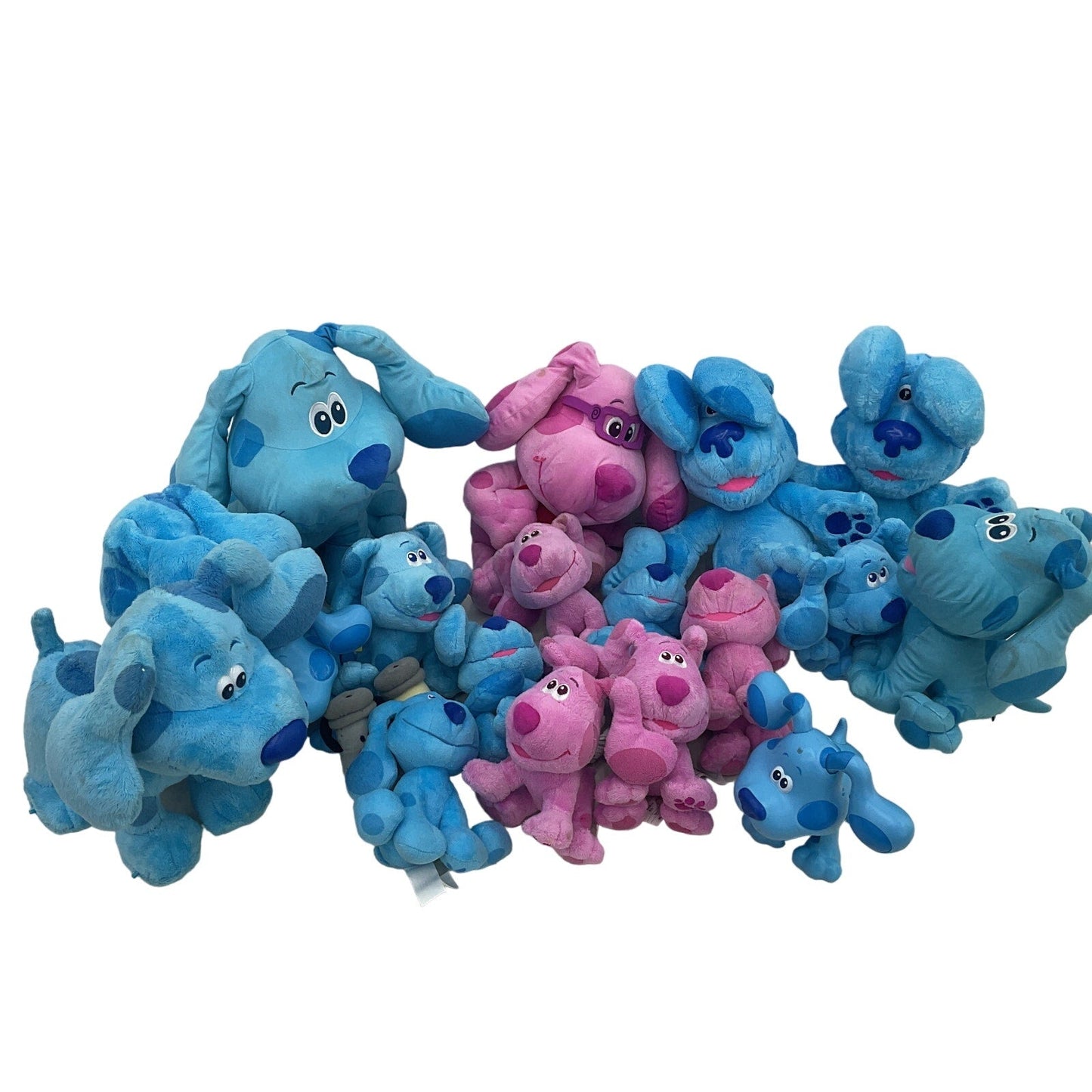 Blues Clues 13Lbs Lot Nickelodeon Blue Stuffed Animal Preowned - Warehouse Toys