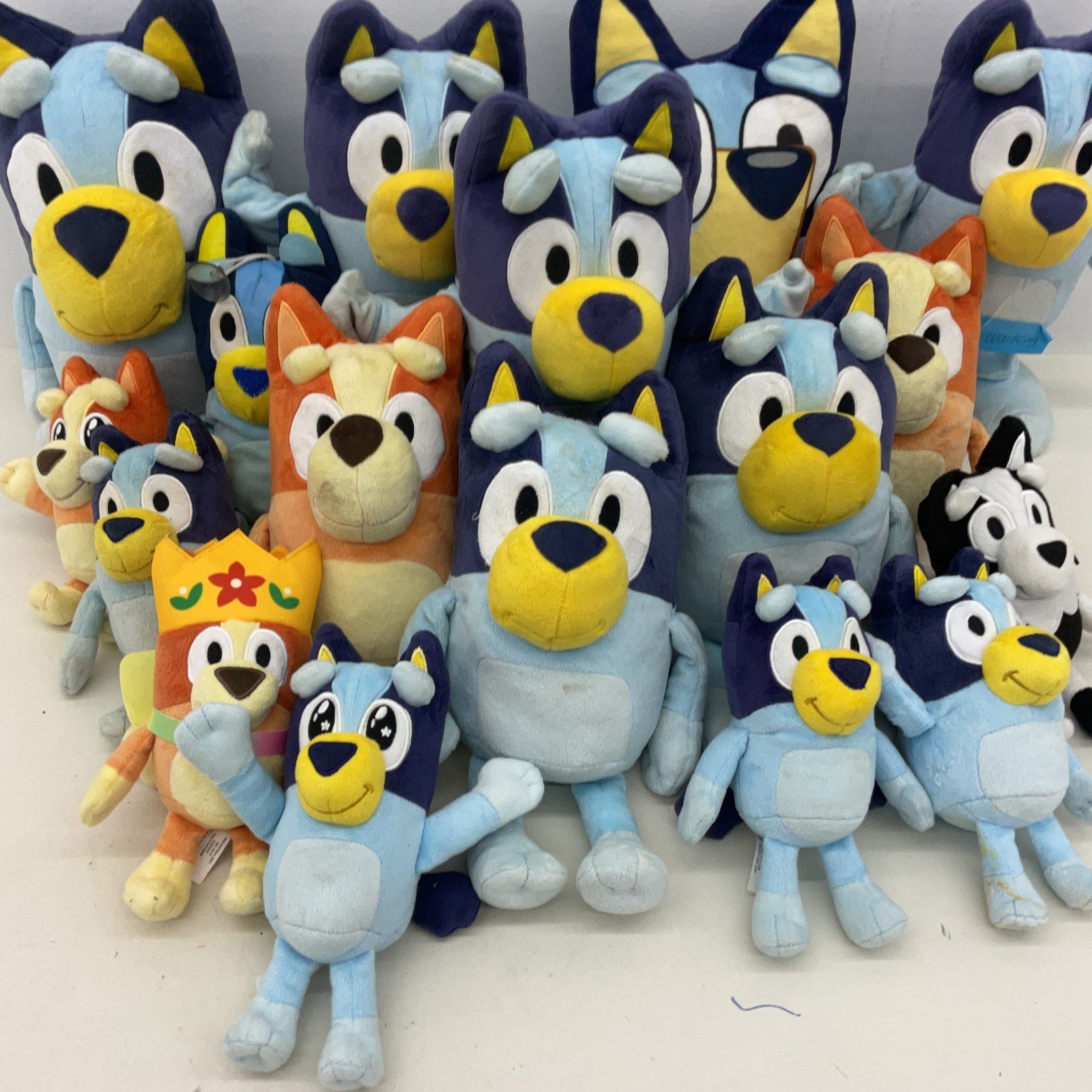 Bluey Bingo Stuffed Animals Dolls Toys Plush Preowned Assorted LOT 12 lbs MIX - Warehouse Toys