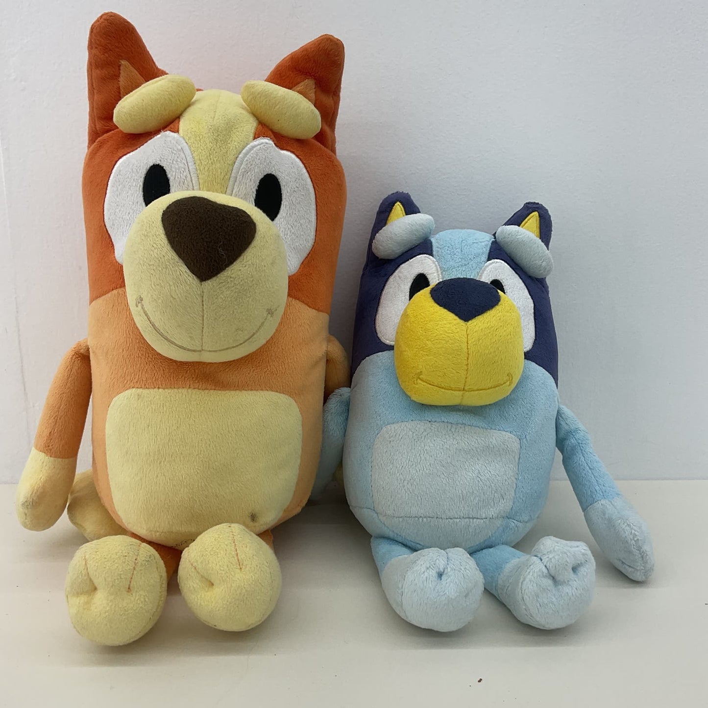 Bluey Cartoon Character Blue Brown Dog Plush Dolls Stuffed Animals Toys - Warehouse Toys