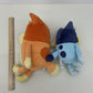 Bluey Cartoon Character Blue Brown Dog Plush Dolls Stuffed Animals Toys - Warehouse Toys