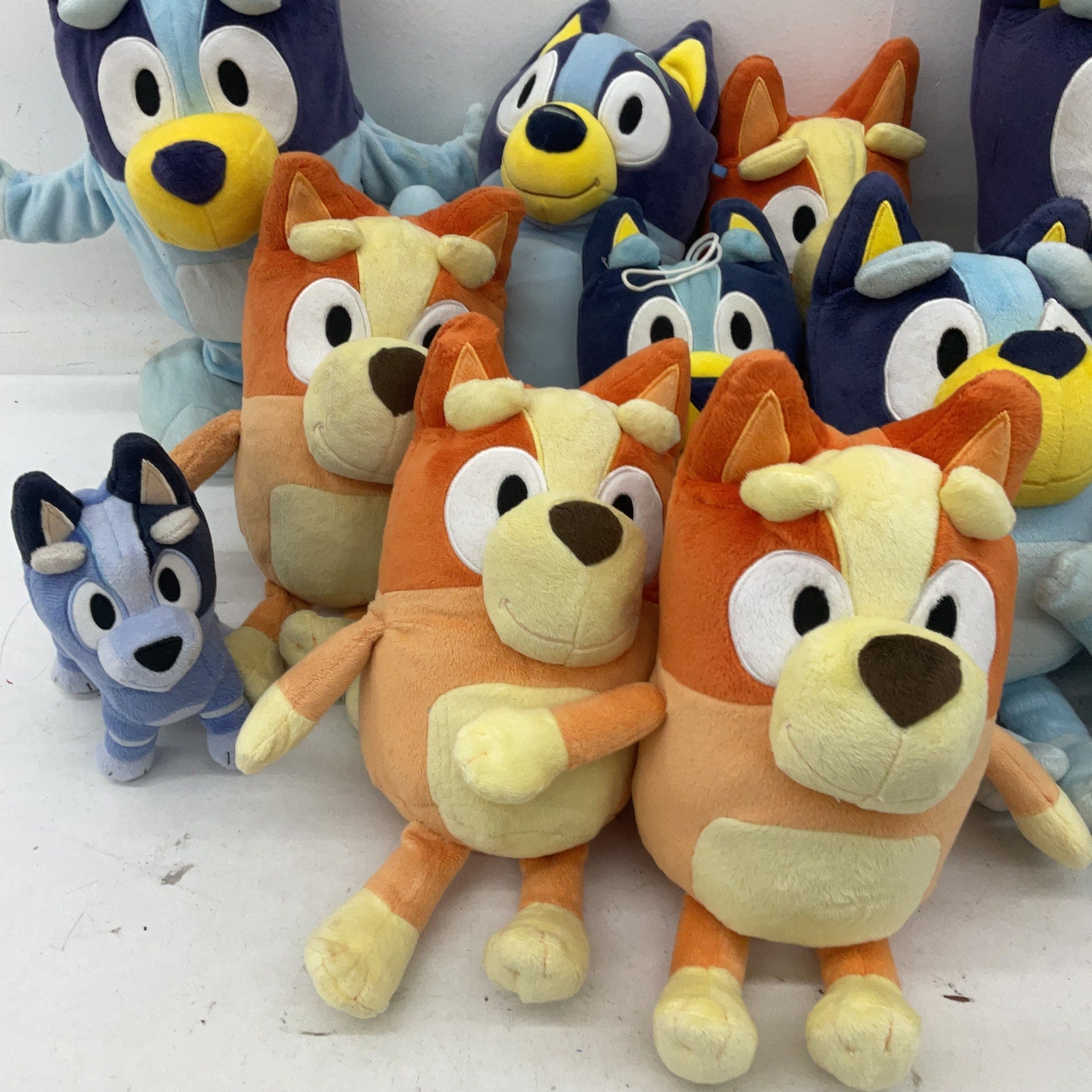 Bluey Character Dolls Toys Stuffed Plush Preowned Assorted LOT 7 lbs Bingo - Warehouse Toys