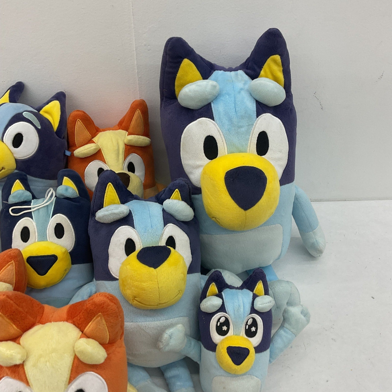 Bluey Character Dolls Toys Stuffed Plush Preowned Assorted LOT 7 lbs Bingo - Warehouse Toys