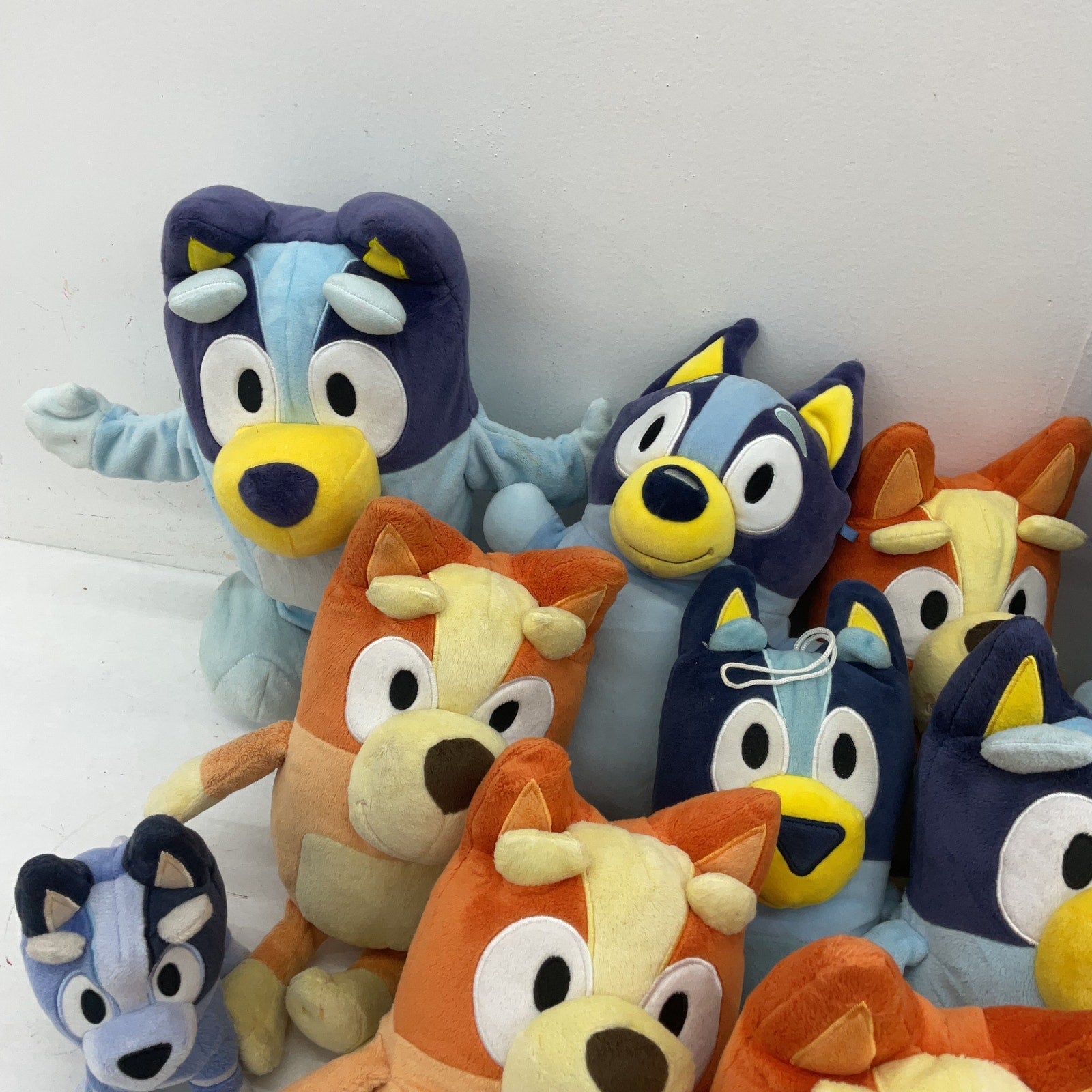 Bluey Character Dolls Toys Stuffed Plush Preowned Assorted LOT 7 lbs Bingo - Warehouse Toys