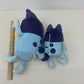 Bluey Character Plush LOT of 2 Preowned Small to Medium Sized - Warehouse Toys