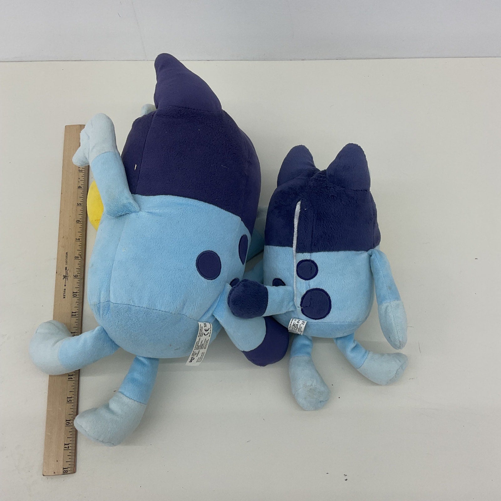 Bluey Character Plush LOT of 2 Preowned Small to Medium Sized - Warehouse Toys