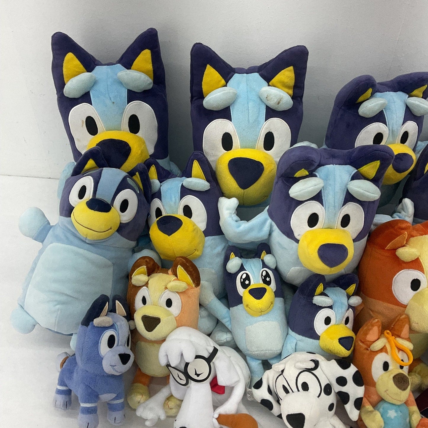 Bluey Character Stuffed Animals Toys Plush Preowned Assorted LOT 12 lbs Bingo - Warehouse Toys