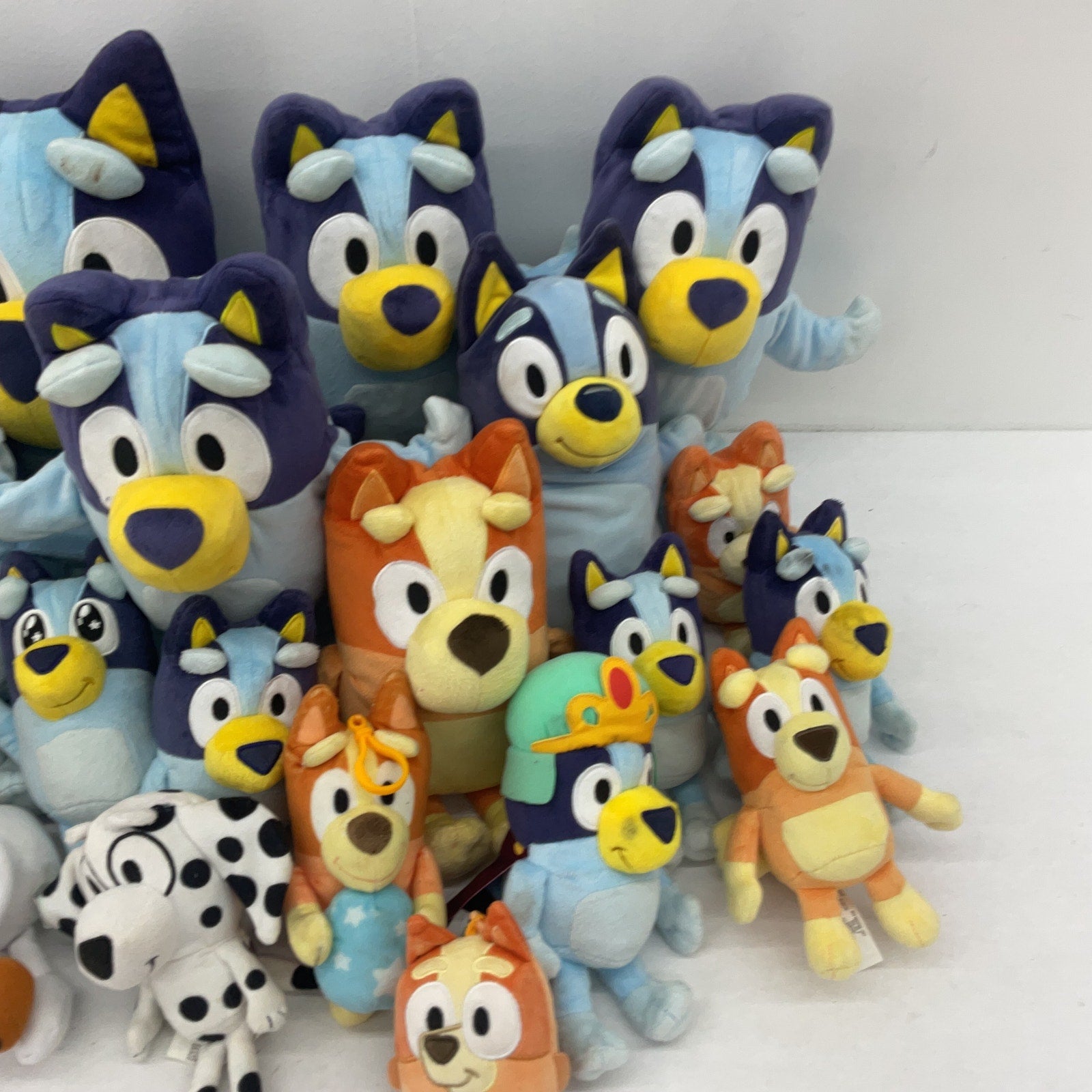 Bluey Character Stuffed Animals Toys Plush Preowned Assorted LOT 12 lbs Bingo - Warehouse Toys