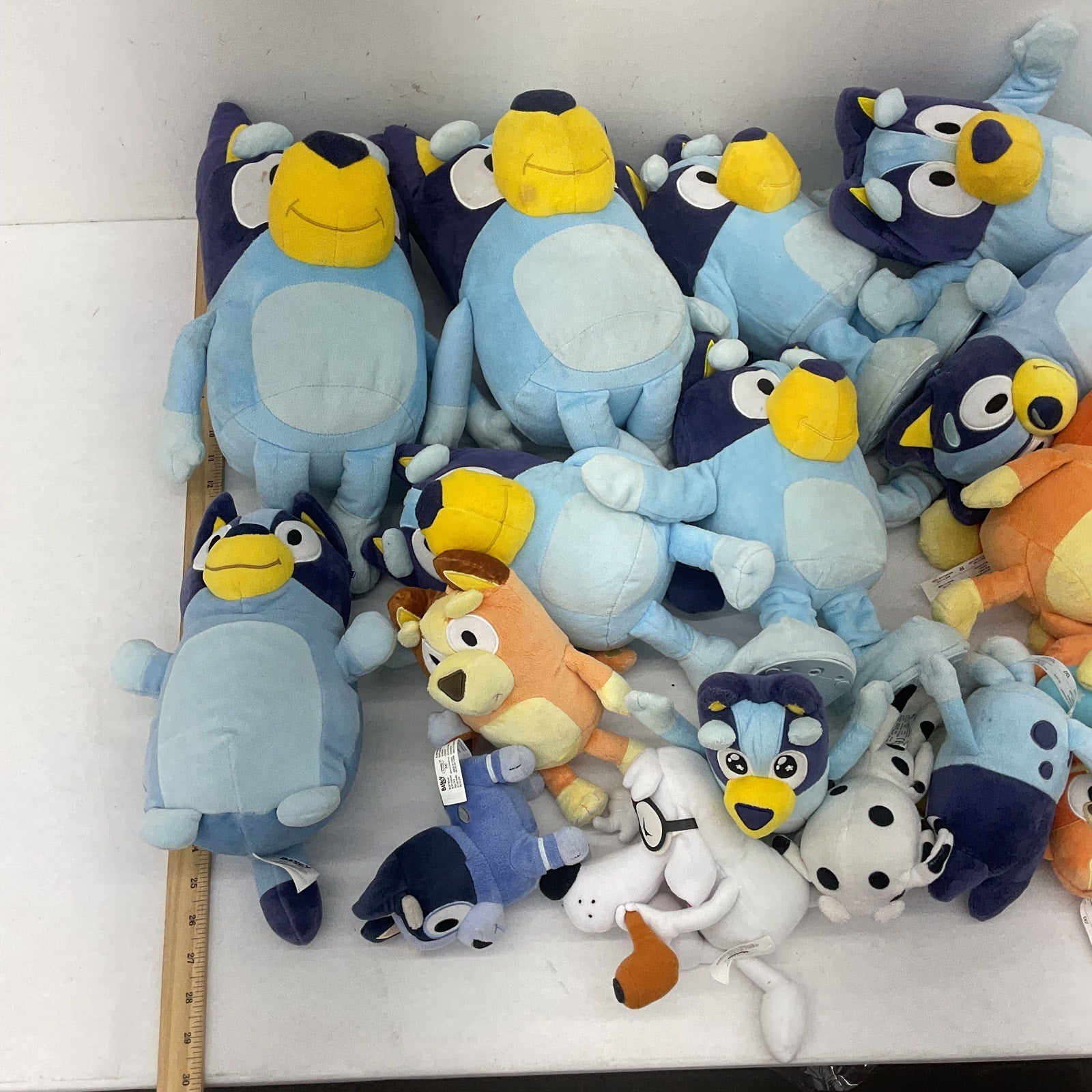 Bluey Character Stuffed Animals Toys Plush Preowned Assorted LOT 12 lbs Bingo - Warehouse Toys