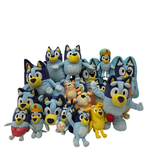 Bluey Character Stuffed Animals Toys Plush Preowned Assorted LOT 12 lbs Bingo - Warehouse Toys