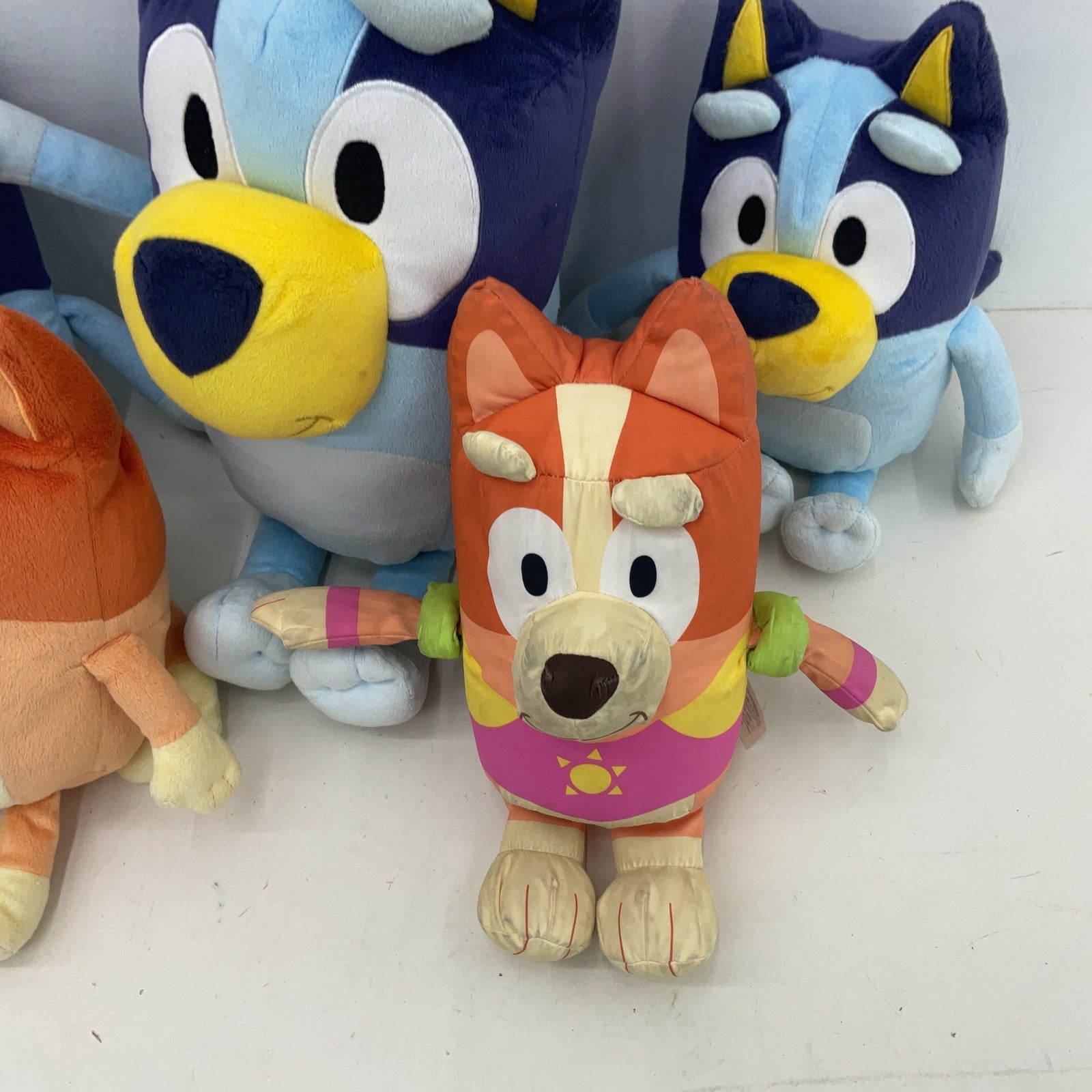 Bluey Character Stuffed Animals Toys Plush Preowned Assorted LOT 3 lbs Bingo - Warehouse Toys