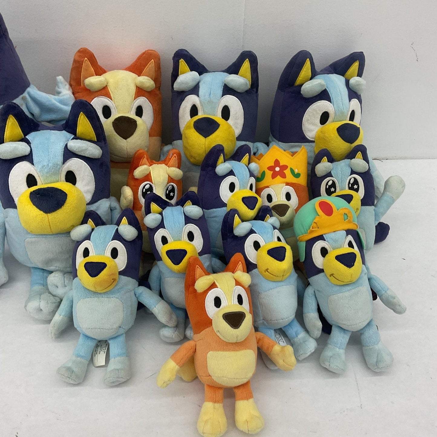 Bluey Mixed Character Stuffed Animals Toys Plush Preowned Assorted LOT 6 lbs - Warehouse Toys