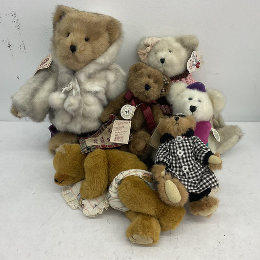 Boyds Collection Brown Teddy Bear Wholesale Lot Stuffed Animals - Warehouse Toys