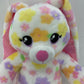 Build-A-Bear White Pink Yellow Purple Bunny Rabbit Stuffed Animal - Warehouse Toys