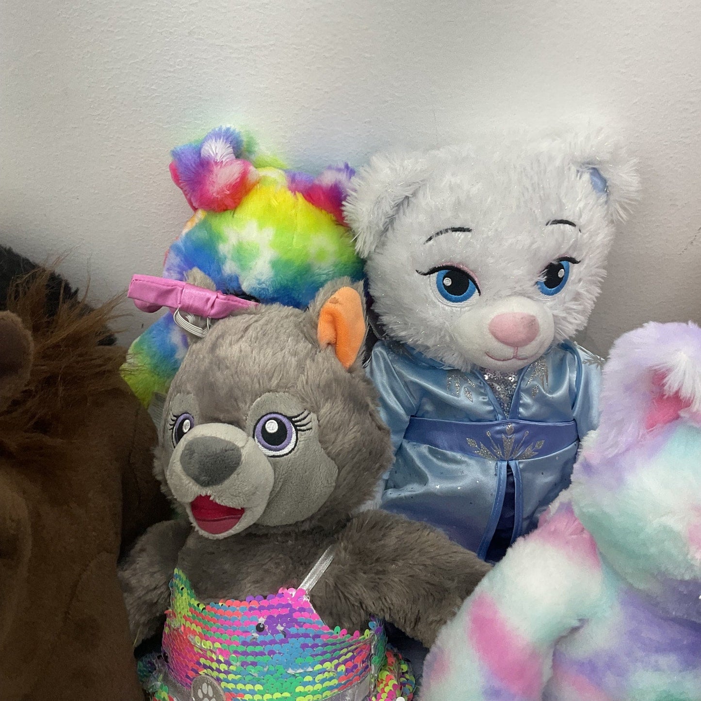 Build a Bear Workshop Character Animal Multicolor Stuffed Animal Toy Preowned - Warehouse Toys