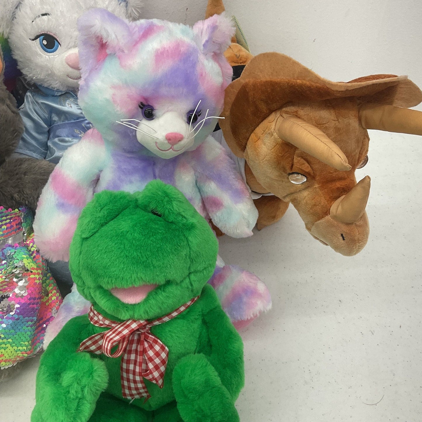 Build a Bear Workshop Character Animal Multicolor Stuffed Animal Toy Preowned - Warehouse Toys