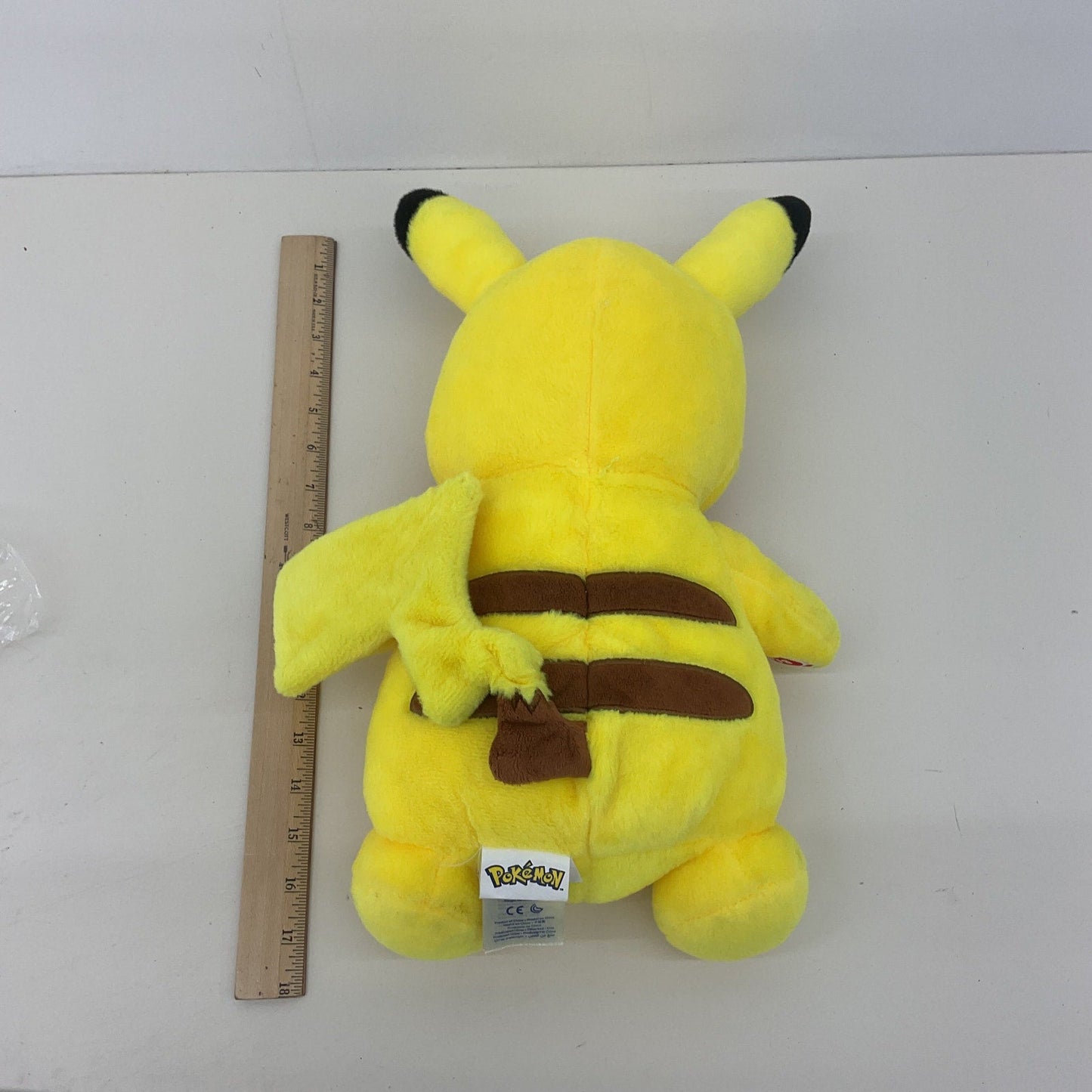 Build A Bear Workshop Pokemon Yellow Large Pikachu Plush Doll Stuffed Toy - Warehouse Toys