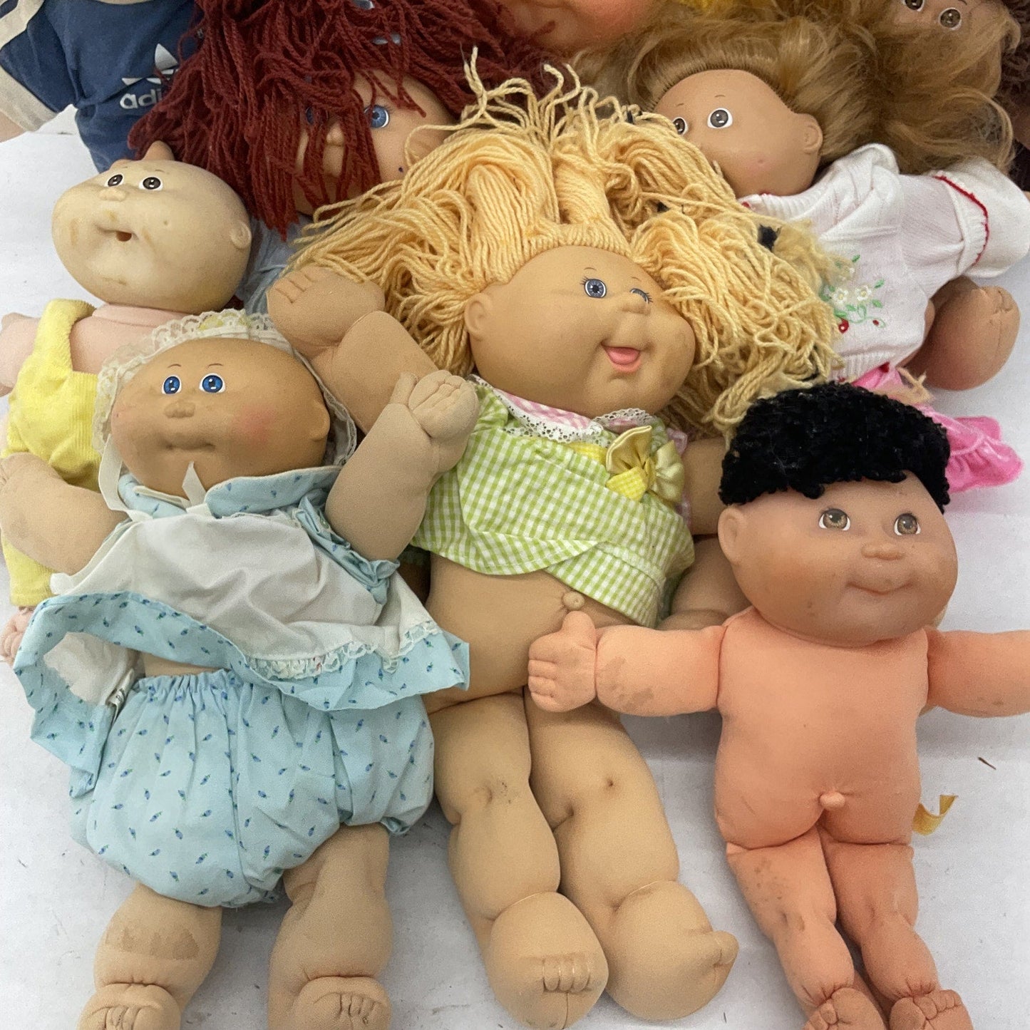 Cabbage Patch Kids CPK & Others 12 lbs Preowned Baby Dolls LOT Vintage & Modern - Warehouse Toys