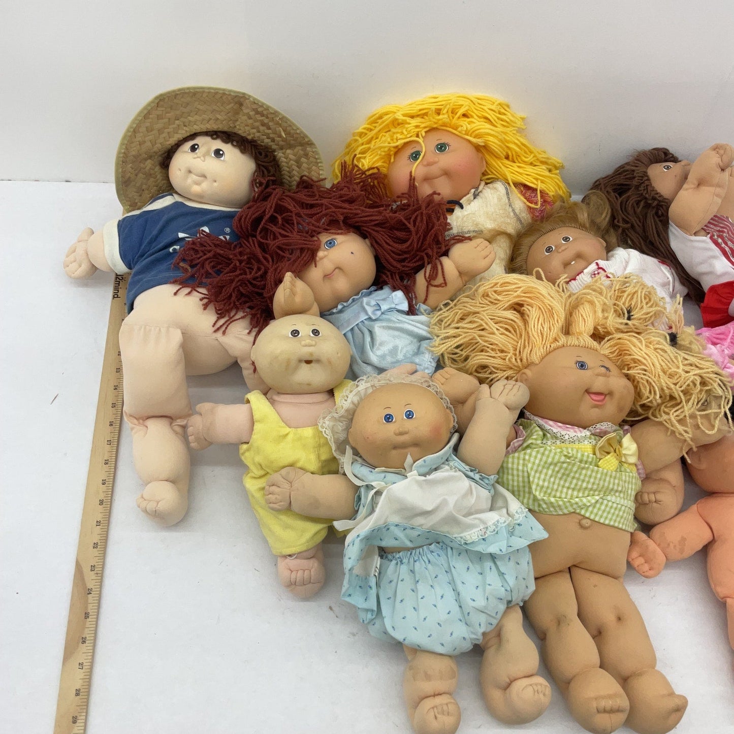 Cabbage Patch Kids CPK & Others 12 lbs Preowned Baby Dolls LOT Vintage & Modern - Warehouse Toys