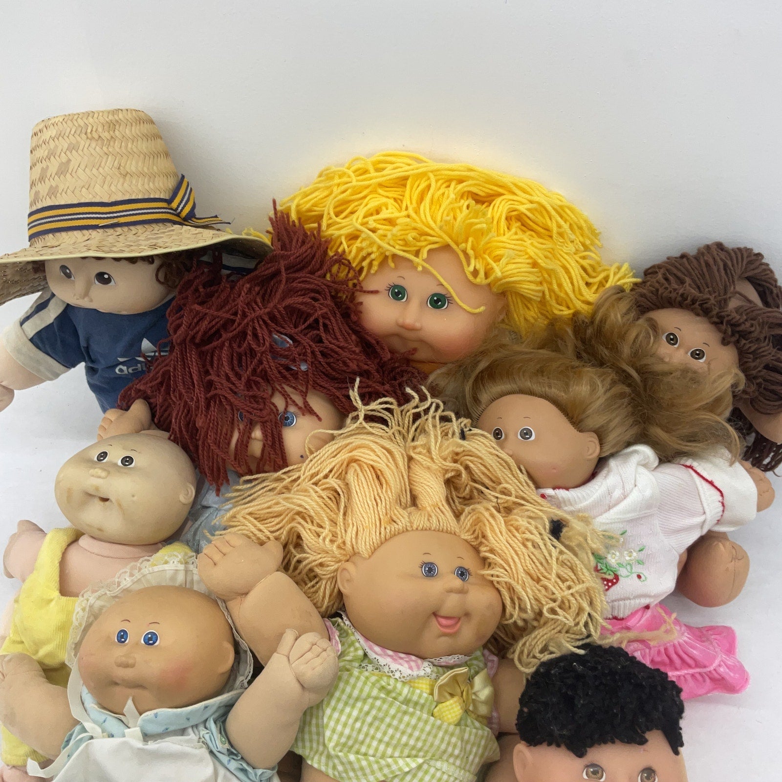 Cabbage Patch Kids CPK & Others 12 lbs Preowned Baby Dolls LOT Vintage & Modern - Warehouse Toys