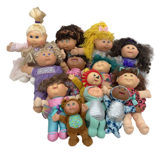 Cabbage Patch Kids CPK Preowned 13 Baby Dolls LOT Boys Girls Blonde Brunette - Warehouse Toys