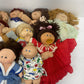 Cabbage Patch Kids CPK Preowned Baby Dolls LOT Boys Girls Blonde Brunette 12 lbs - Warehouse Toys