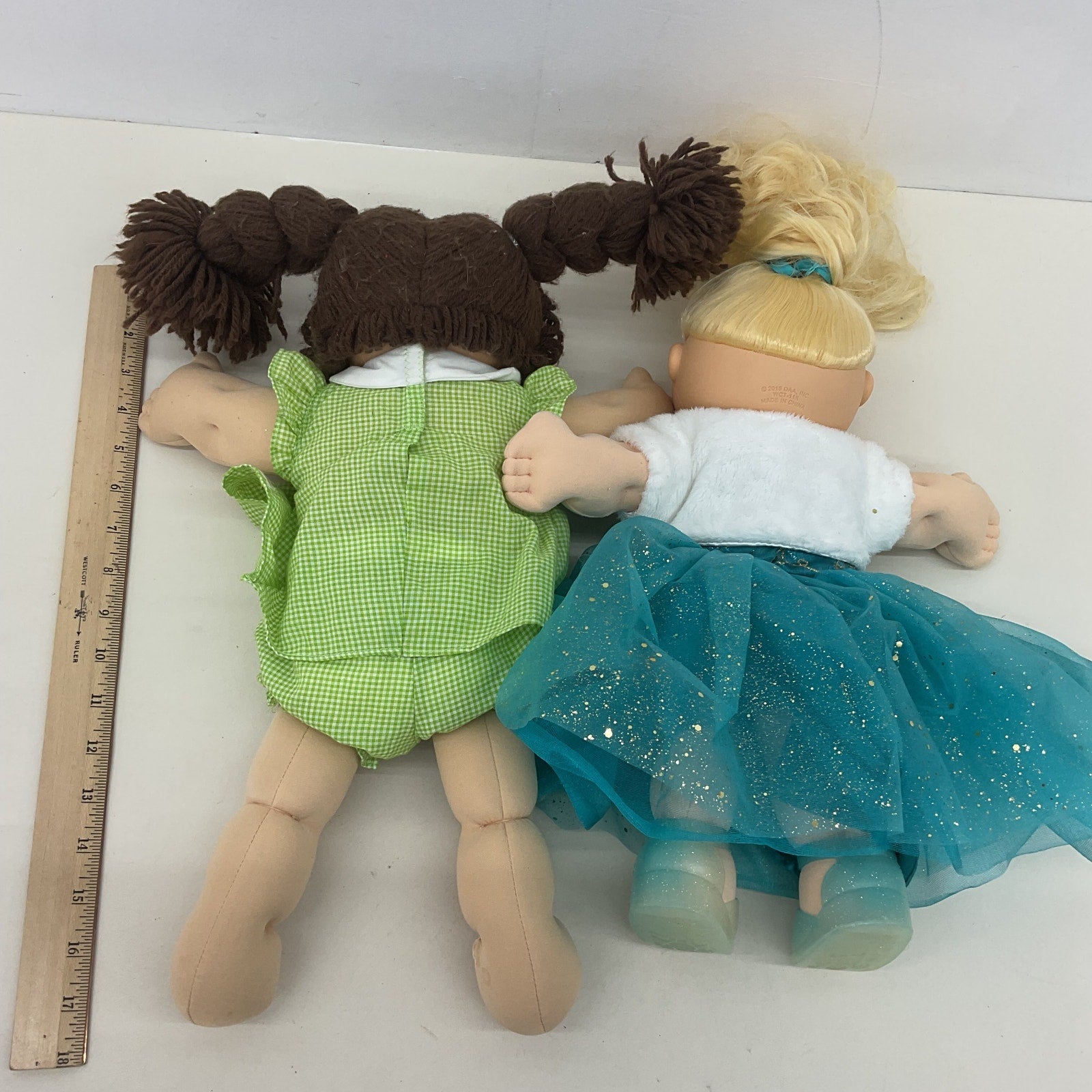 Cabbage Patch Kids Soft Body Baby Dolls LOT of 2 Preowned - Warehouse Toys