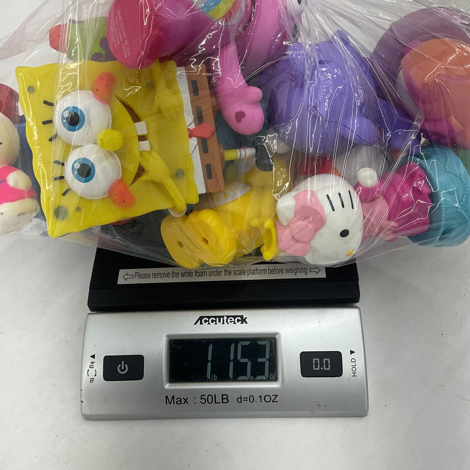 Care Bears Hello Kitty Sanrio Patrick Starfish Spongebob Figure Lot Toys - Warehouse Toys