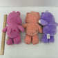 Care Bears Rainbow Heart Ice Cream, Pink Purple Plush Toy Lot - Warehouse Toys