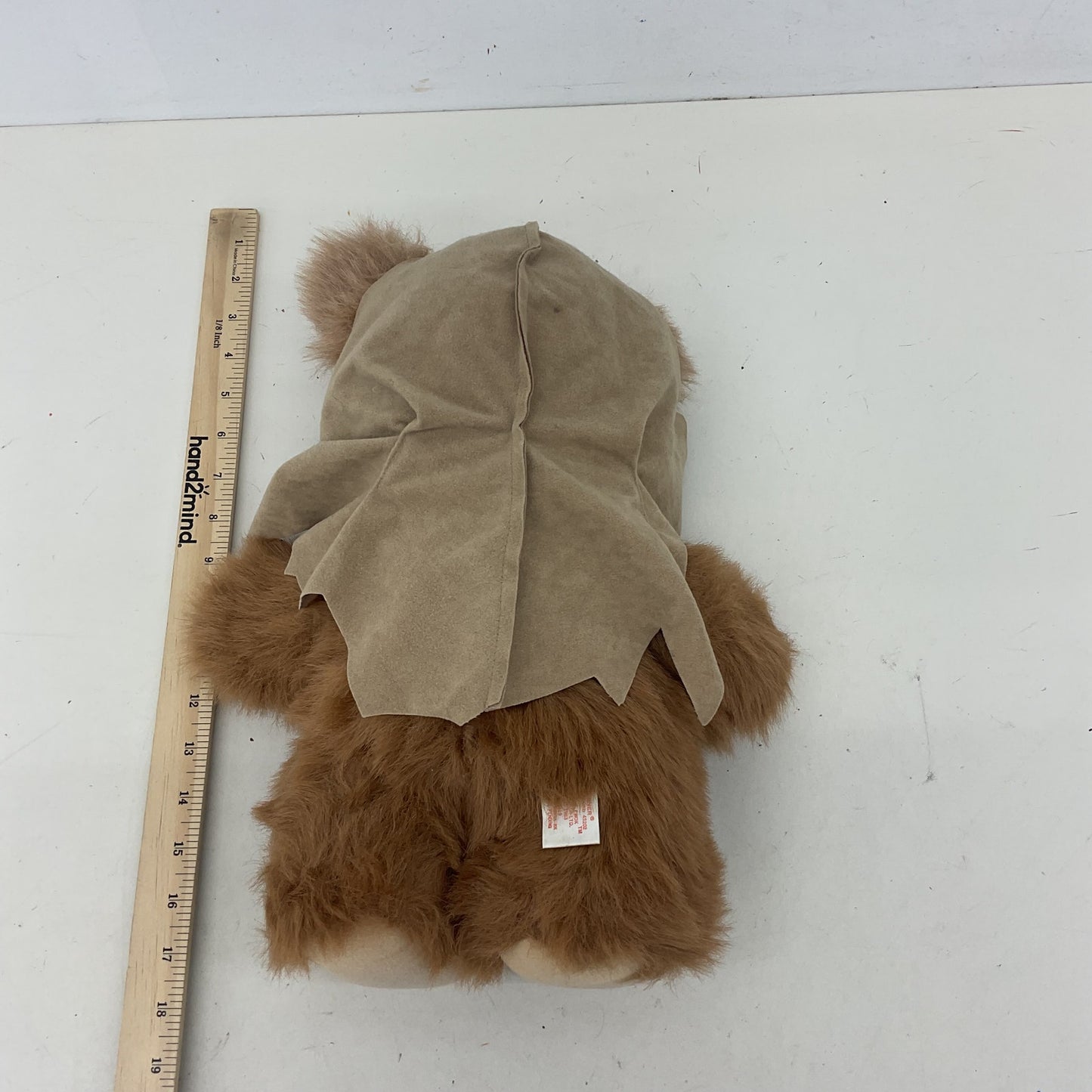 Vintage 1980s Kenner Star Wars Wicket the Ewok Brown Teddy Bear Plush Doll 80s