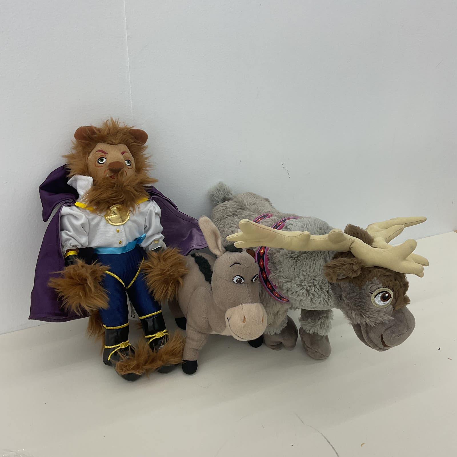 Character Plush LOT Disney Beast Sven Frozen & Shrek Donkey Plush Dolls Stuffed - Warehouse Toys