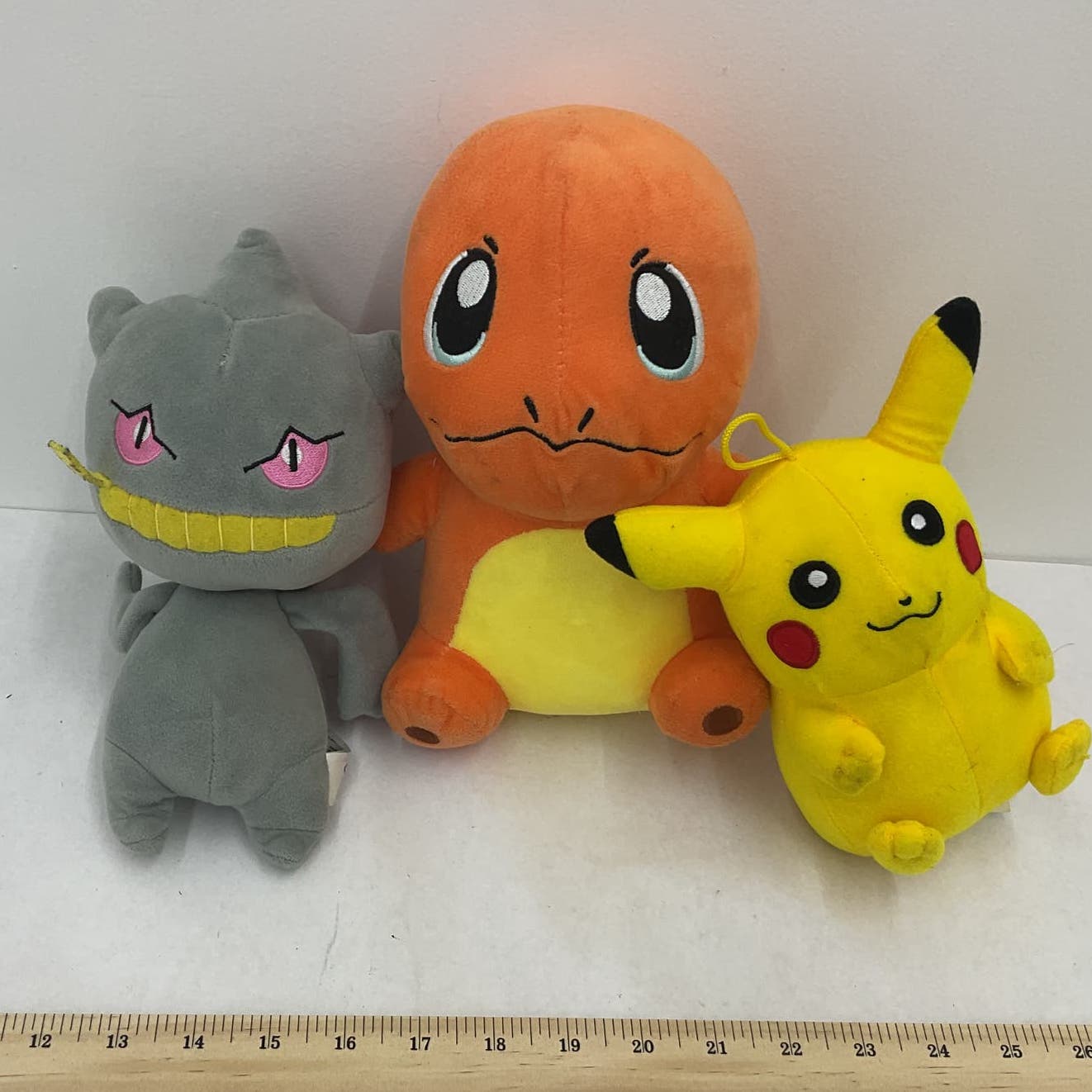 Charmander Pikachu Multicolor Pokemon Stuffed Animal Toy Lot - Warehouse Toys