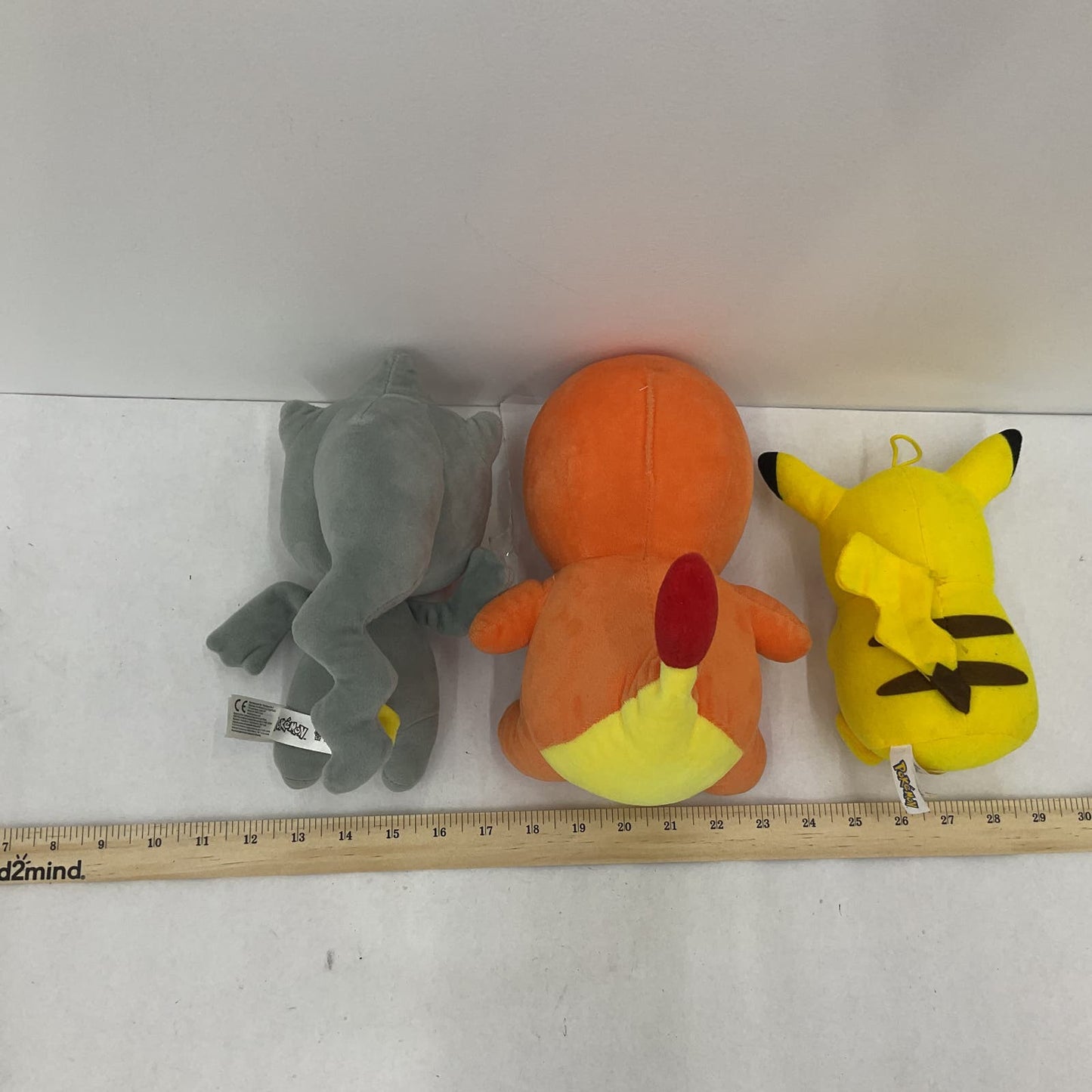 Charmander Pikachu Multicolor Pokemon Stuffed Animal Toy Lot - Warehouse Toys