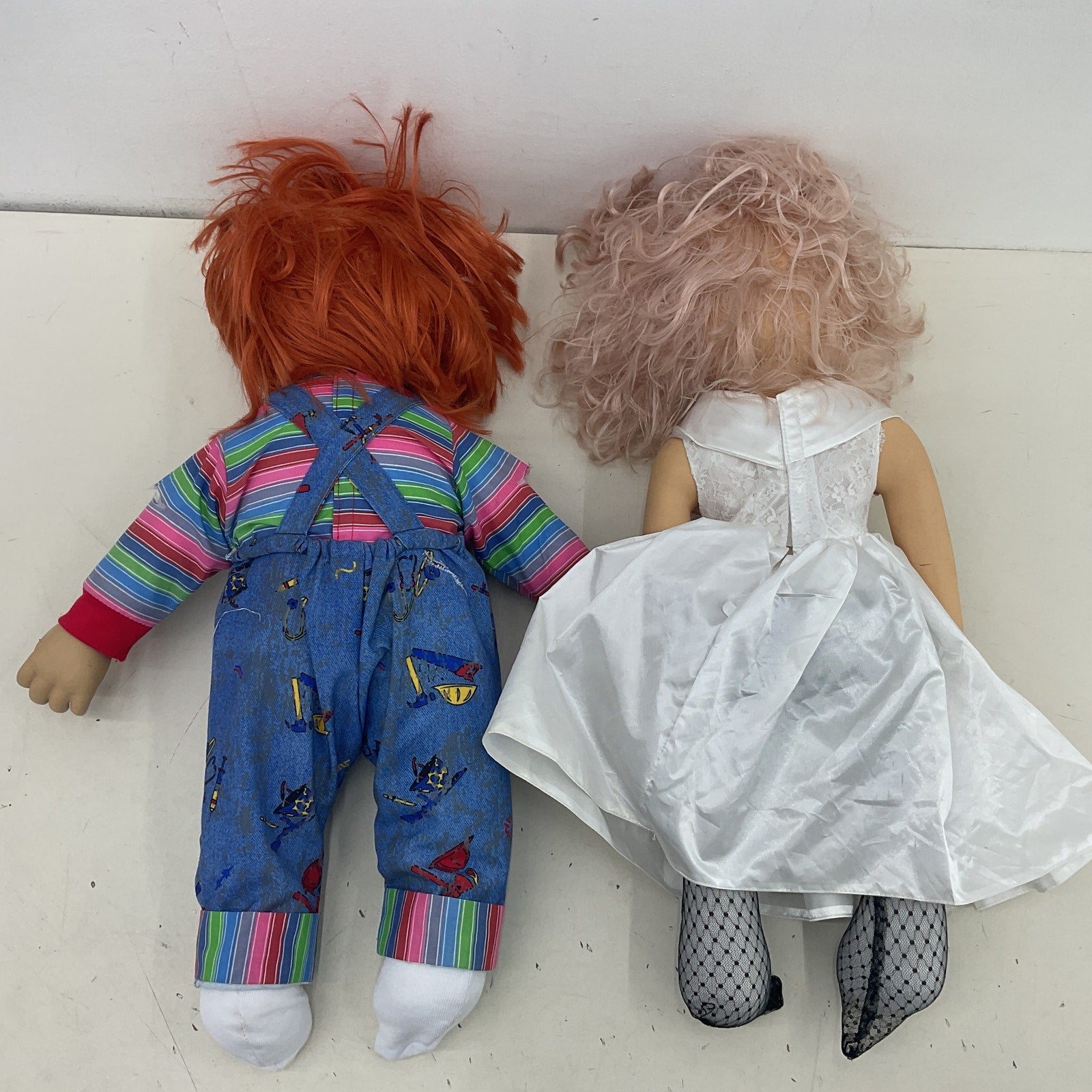 Child Play Chucky & Bride of Chucky Tiffany Horror Movie 24" Tall - Preowned - Warehouse Toys