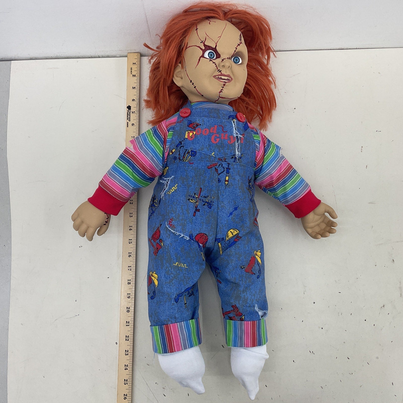 Child Play Chucky & Bride of Chucky Tiffany Horror Movie 24" Tall - Preowned - Warehouse Toys