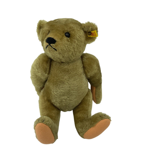 Classic Steiff Golden Mohair Teddy Bear 0155/42 1904 Replica Margaret Jointed - Warehouse Toys