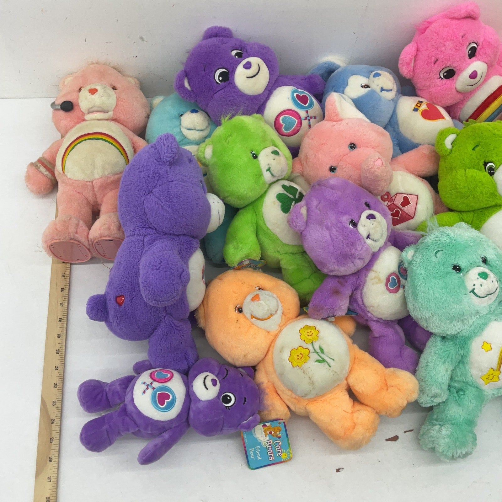 Colorful Stuffed Animals Preowned Mixed LOT 13 lbs Care Bears Plush Dolls Toys - Warehouse Toys