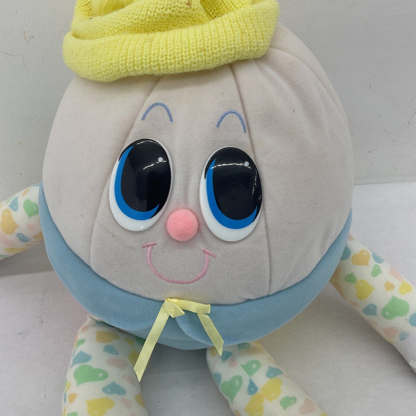 Commonwealth Vintage Baby Blue Humpty Dumpty Plush Doll Stuffed Animals Preowned - Warehouse Toys