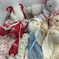 Country Style Handmade Ragdoll Bunny Rabbit Lot White Stuffed Animal Toy - Warehouse Toys