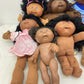 CPK & Others Preowned Brown Black Ethnic LOT 12 lbs Baby Dolls Boys Girls Mixed - Warehouse Toys