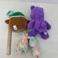 Cuddly LOT TY Beanie Babies Squishmallow Purple Care Bear Plush Dolls Duck Bunny - Warehouse Toys